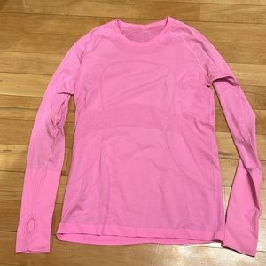 Lululemon run swiftly long sleeve, size 10